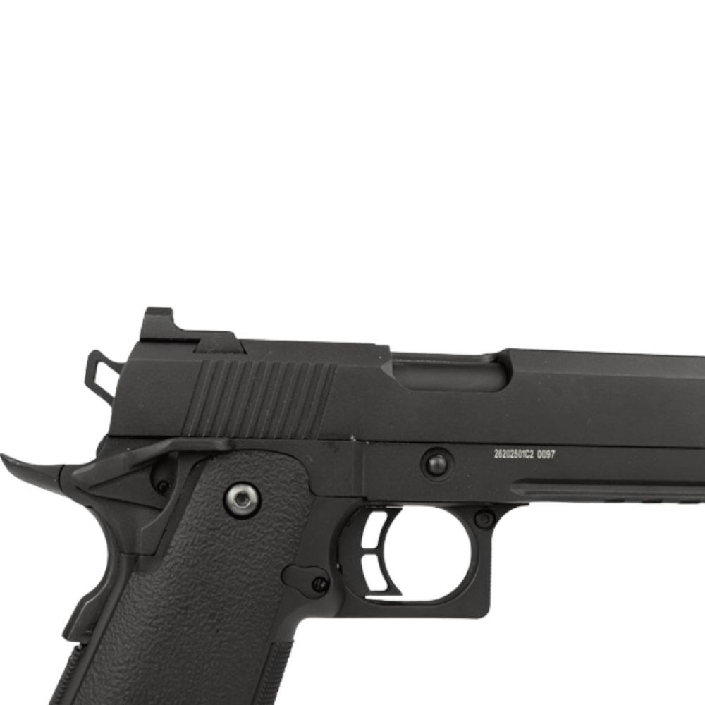 Pistola Airsoft Rossi 1911 Black Devil 5.1 GBB Blowback Full Metal - CB365